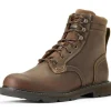 Ariat Men's Groundbreaker 6" Soft Toe Work Boot - Brown - 10016256