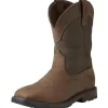 Ariat Men's Groundbreaker 10" Wide Steel Toe Western Work Boot - 10015196