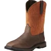 Ariat Men's Groundbreaker 10" Wide Stl Toe Western Work Boot - 10015191