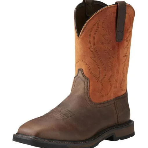 Ariat Men's Groundbreaker 10" Wide Stl Toe Western Work Boot - 10015191