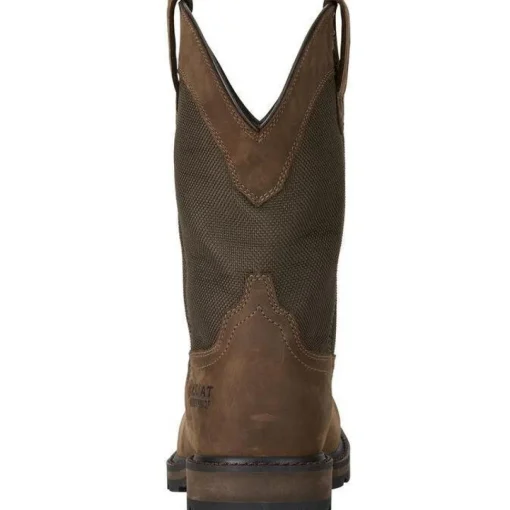 Ariat Men's Groundbreaker 10" Wide Steel Toe Western Work Boot - 10015196