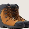 Ariat Men's Outlaw 8" Carbon Toe WP MG PR Work Boot - Brown - 10033998