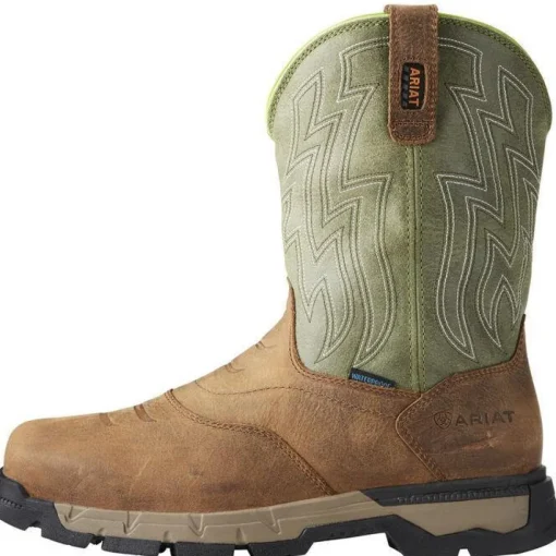 Ariat Men's Rebar Flex 10" Soft Toe WP Western Work Boot - 10021485