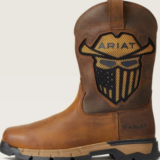Ariat Men's Rebar Flex VentTek ST Incognito Western Work Boot -Dark- 10040436