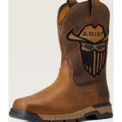 Ariat Men's Rebar Flex VentTek ST Incognito Western Work Boot -Dark- 10040436