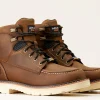 Ariat Men's Rebar Lift 6" Soft Toe WP Work Boot - Brown - 10046877