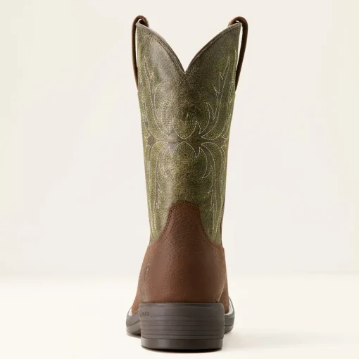 Ariat Men's Ridgeback Round Toe Cowboy Western Boot -Green- 10053575
