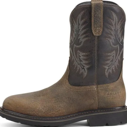 Ariat Men's Sierra Puncture Resistant 10" Stl Toe Western Work Boot - 10012948