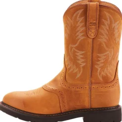 Ariat Men's Sierra Saddle 10" Soft Toe Pull-On Western Work Boot - 10002304
