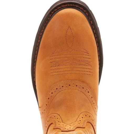 Ariat Men's Sierra Saddle 10" Soft Toe Pull-On Western Work Boot - 10002304