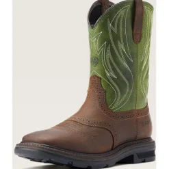 Ariat Men's Sierra Shock Shield Western Work Boot -Brown- 10042555