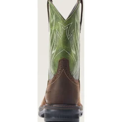 Ariat Men's Sierra Shock Shield Steel Toe Western Work Boot - Brown - 10042541