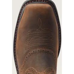Ariat Men's Sierra Shock Shield Steel Toe Western Work Boot - Brown - 10042541