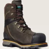 Ariat Men's Stump Jumper 8" Comp Toe WP 600G Ins Work Boot - Coffee - 10038283