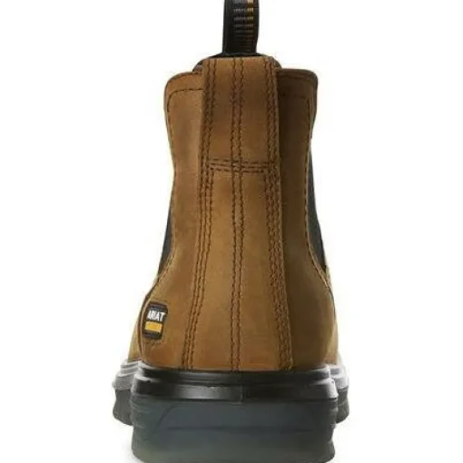 Ariat Men's Turbo Chelsea 6" Carbon Toe WP Work Boot - Bark - 10027331