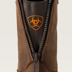 Ariat Men's Turbo Moc Toe WP Western Work Boot - Mocha - 10040397