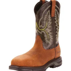 Ariat Men's WorkHog XT 11" Carbon Toe WP Western Work Boot - Bark - 10024966