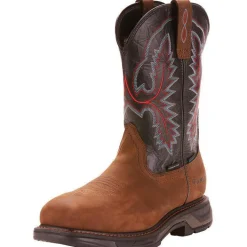 Ariat Men's WorkHog XT 11" Carbon Toe WP Western Work Boot - Brown - 10024968