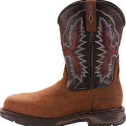 Ariat Men's WorkHog XT 11" Carbon Toe WP Western Work Boot - Brown - 10024968