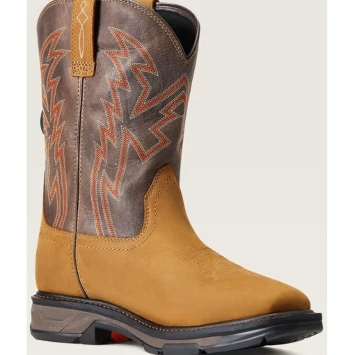 Ariat Men's WorkHog Xt Boa Soft Toe WP Western Work Boot - Bark - 10038921
