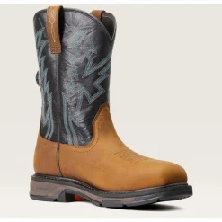 Ariat Men's WorkHog Xt BOA Carbon Toe Western Work Boot -Dark Earth- 10038923