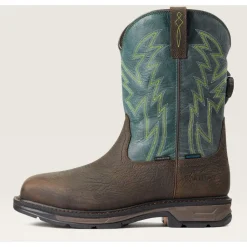 Ariat Men's WorkHog Xt Boa Carbon Toe WP Western Work Boot - Brown - 10038924