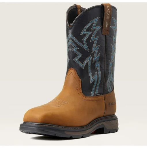 Ariat Men's WorkHog Xt BOA Carbon Toe Western Work Boot -Dark Earth- 10038923