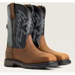 Ariat Men's WorkHog Xt BOA Carbon Toe Western Work Boot -Dark Earth- 10038923
