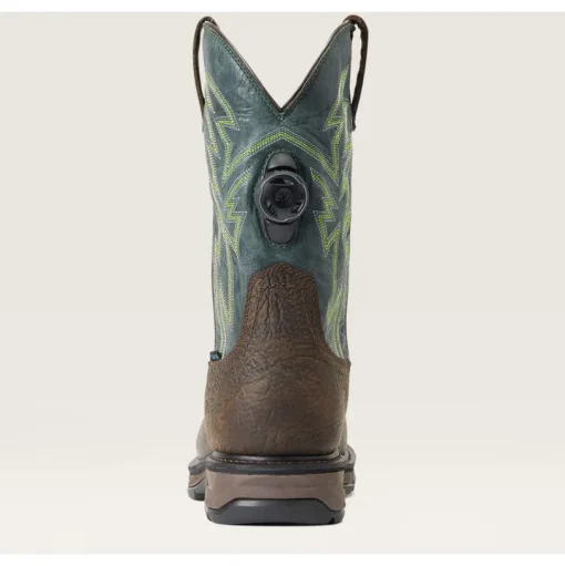 Ariat Men's WorkHog Xt Boa Carbon Toe WP Western Work Boot - Brown - 10038924