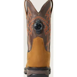 Ariat Men's WorkHog Xt Boa Soft Toe WP Western Work Boot - Bark - 10038921