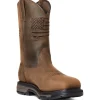 Ariat Men's WorkHog XT Carbon Toe WP Western Work Boot - Brown - 10036002
