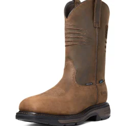 Ariat Men's WorkHog XT Carbon Toe WP Western Work Boot - Brown - 10036002