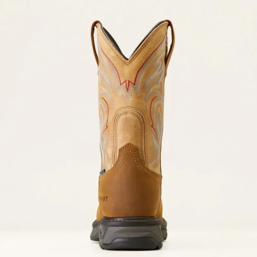 Ariat Men's WorkHog Xt Carbon Toe WP Western Work Boot - Brown - 10045435