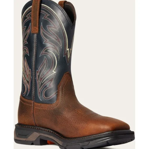 Ariat Men's WorkHog Xt Cottonwood Western Work Boot -Brown- 10038320
