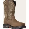 Ariat Men's WorkHog Xt Cottonwood CT Western Work Boot -Brown- 10038318
