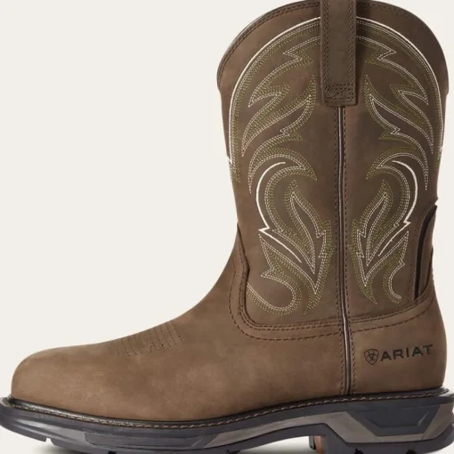 Ariat Men's WorkHog Xt Cottonwood CT Western Work Boot -Brown- 10038318