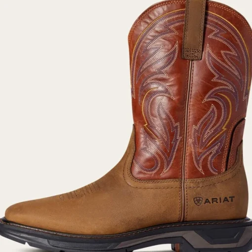 Ariat Men's WorkHog Xt CottonWood Western Work Boot - Earth - 10038323