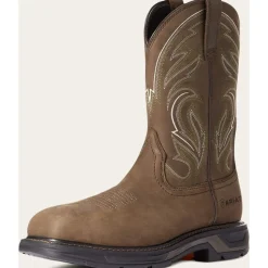 Ariat Men's WorkHog Xt Cottonwood CT Western Work Boot -Brown- 10038318
