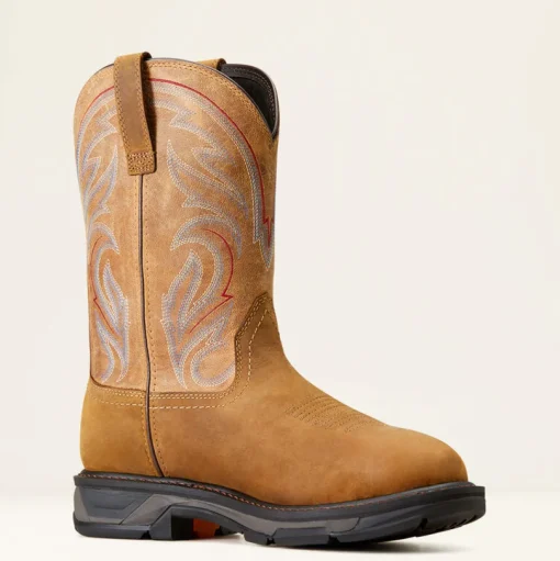 Ariat Men's WorkHog Xt Waterproof Soft Toe Western Work Boot - Brown - 10045436