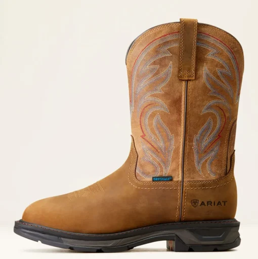 Ariat Men's WorkHog Xt Waterproof Soft Toe Western Work Boot - Brown - 10045436