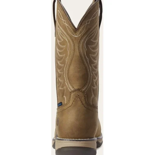 Ariat Women's Anthem Comp Toe Western Work Boot -Brown- 10031664