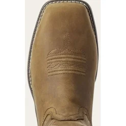 Ariat Women's Anthem Comp Toe Western Work Boot -Brown- 10031664