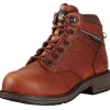 Ariat Women's Casual Mid Lace SD 5" Comp Toe Work Boot- Brown 10020097
