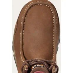 Ariat Women's Edge Lte Moc Comp Toe Slip Resistant Work Boot - Brown - 10035978