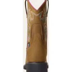 Ariat Women's Krista Steel Toe MetGuard Work Boot -Brown- 10033994