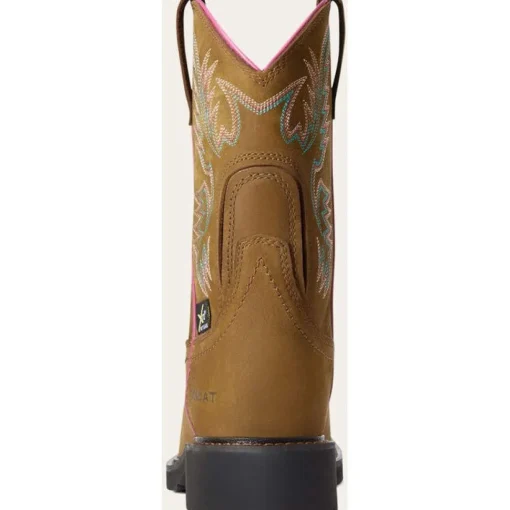 Ariat Women's Krista Steel Toe MetGuard Work Boot -Brown- 10033994