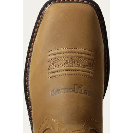 Ariat Women's Krista Steel Toe MetGuard Work Boot -Brown- 10033994