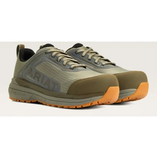 Ariat Women's Outpace CT Safety Slip Resist Work Shoe - Willow - 10040322