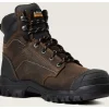 Ariat Women's Treadfast 6" Steel Toe WP Slip Resist Work Boot - Brown - 10040405