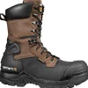 Carhartt Men's 10" Comp Toe Ins WP Pac Work Boot - Brown - CMC1259